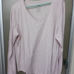 Sparkly pink Sonoma top